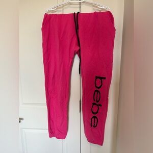 Bebe sweat pants